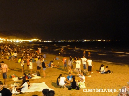 Noche de San Juan, Alicante.